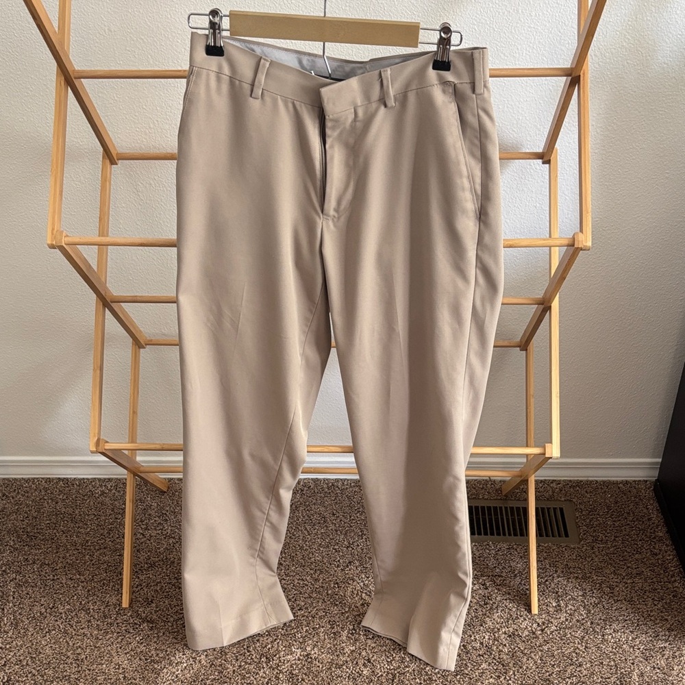 PGA Tour Men's Chino Pants in Light Khaki